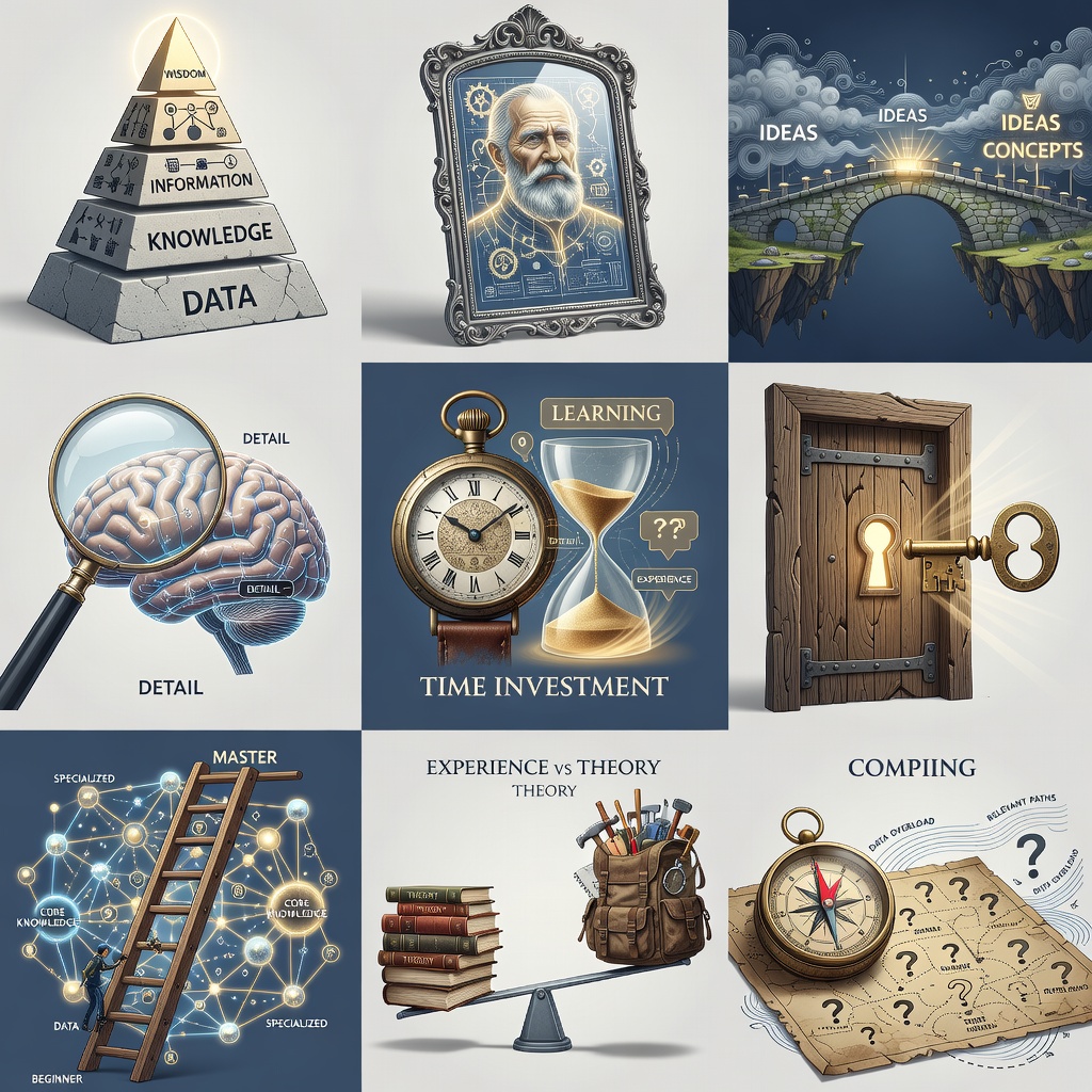 Lupa sobre detalle del cerebro